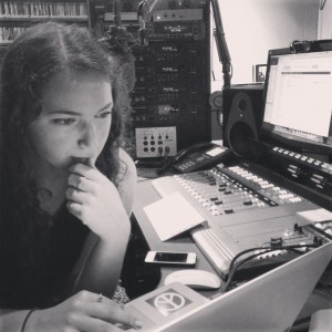 KXSC radio DJ Isabel Khalili-Lazarjani (pictured) claims radio substitutes such as Spotify and Pandora will never take the place of live, curated radio shows. / Photo courtesy of C. Molly Smith