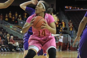 Secret weapon · Junior guard Ariya Crook enters the game against Arizona averaging 15.8 points per game for the Women of Troy. Crook did not play in USC’s game against the Wildcats earlier this season. - Ricardo Galvez | Daily Trojan 