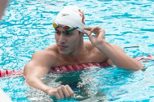 Out with a bang · Senior swimmer Cristian Quintero won his first-ever NCAA title over the weekend, finishing first in the 500-yard free. The Venezuelan also finished second in the 200-yard free and third in the 100-yard free. - Will Ehart | Daily Trojan 