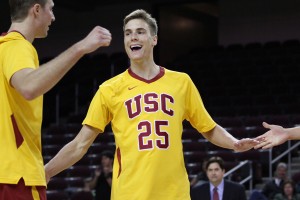 Youth movement · Outside hitter Lucas Yoder was voted the MPSF conference Freshman of the Year and All-MPSF second team this week. The San Clemente, Calif. native leads the Trojans with 384 kills this season.  - Nick Entin | Daily Trojan 