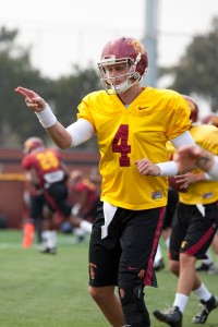 Blue chip · Redshirt freshman Max Browne was recruited by former coach Lane Kiffin as one of the best high school players in the country. - Ralf Cheung | Daily Trojan 
