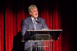 ‘I am the captain now’ · Capt. Richard Phillips of the Maersk Alabama was the closing speaker of CREATE’s 10-Year Anniversary event, which took place on Thursday in the Ronald Tutor Campus Center. Phillips spoke on the 2009 hijacking of his ship by Somali pirates. - Nick Entin | Daily Trojan 