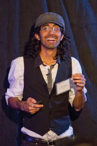 ‘How to experiment’ · Raghav Bashyal, a senior majoring in interactive entertainment, was one of the seven TedxTrousdale student speakers. The event took place on Saturday. - Austin Vogel | Daily Trojan 