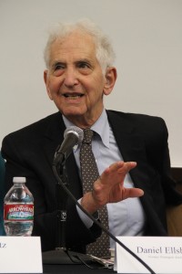 Patriot · Daniel Ellsberg, known for releasing the Pentagon Papers in 1971, spoke on technology’s impact on today’s whistleblowers Wednesday. - Austin Vogel | Daily Trojan 