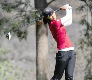 Silver lining · Though USC failed to win the team championship, junior Doris Chen’s short game was in strong form throughout the tournament. - Courtesy of USC Sports Information 