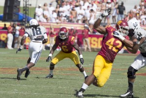 Shaw shanks redemption - Senior cornerback Josh Shaw had four interceptions for the Trojans last season and was recently named a team captain. News of his suspension comes three days before the Trojans are set to face Fresno State.