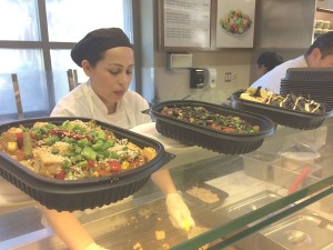 Going with the grain · The new grain station at Seeds provides wholesome, flavorful vegetarian meals that are made to order. This is one of several upgrades made across campus to various dining establishments. - Maral Tavitian | Daily Trojan 