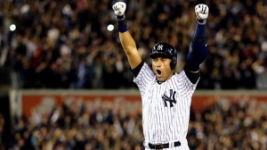 Derek Jeter ends his 20-year career as the Yankees' all-time leader in hits with 3,465. — Al Bello | Getty Images