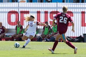 Equalizer · Sophomore midfielder Savannah Levin picked up her first career goal last Saturday to tie Notre Dame at 1. USC went on to win 2-1. - Nick Entin | Daily Trojan 