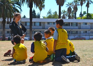 Kickin’ it · The Trojan Youth Soccer League caters to the families of South Central and has partnered with the City of Los Angeles.  - Photo courtesy of Trojan Youth Soccer League 