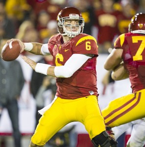 Bounce back · Redshirt junior quarterback Cody Kessler managed just 185 passing yards and one touchdown at Arizona last weekend. The Bakersfield, California, native looks to get back on track this week against Colorado. - Ralf Cheung | Daily Trojan 
