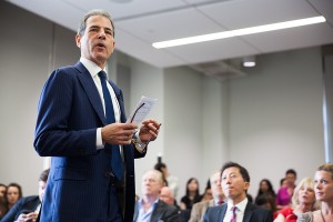 Mr. Secretary · Richard Stengel, the United States Under Secretary for Public Diplomacy and Public Affairs, discussed U.S. policy on Wednesday. - Ralf Cheung | Daily Trojan 