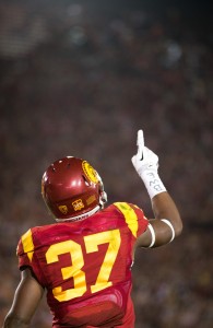 Workhorse · Redshirt junior running back Javorius “Buck” Allen is well on his way to earning offensive MVP honors for the Trojans this year. - Ralf Cheung | Daily Trojan  