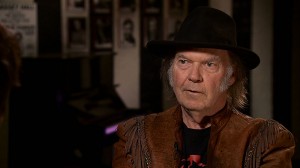 Fighting on · Neil Young has been through a lot over the last year. He divorced Pegi, his wife of 36 years, he started a music company and finished his latest book. Through all this, he still managed to record his 35th album. - Photo courtesy of CBC 