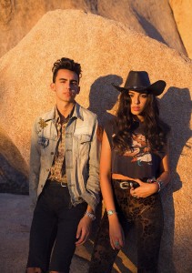 All grown up ·  The duo of Brandon and Savannah Hudson began writing songs together as early as junior high school. Their family moved from Florida to Los Angeles two years ago to give the band a better chance at success. - Photo courtesy of The Heirs  