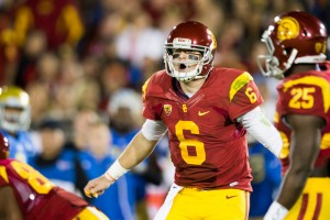 Top notch · Redshirt junior quarterback Cody Kessler is second in the Pac-12 in passing efficiency, while UCLA’s gunslinger, Brett Hundley, is third. Kessler has thrown 29 touchdowns and just three interceptions this season. - Ralf Cheung | Daily Trojan 