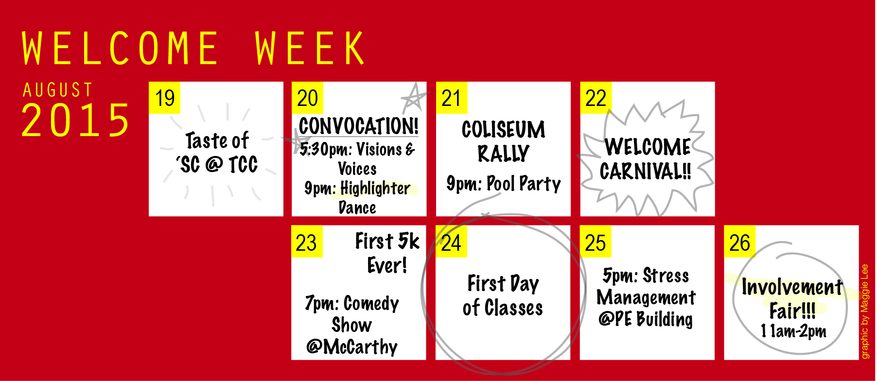 Welcome Week provides full schedule of activities - Daily Trojan