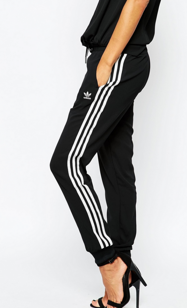 ASOS Adidas Originals 3 Stripe Cuffed Sweat Pants $59.00