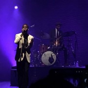 Retro R&B singer Leon Bridges and his band perform their debut album "Coming Home" in a Koreatown venue. Sean Keith | Daily Trojan