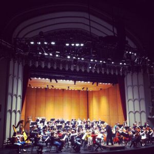 Photo courtesy of USC Thornton School of Music Take a bow · The USC Thornton Symphony Orchestra performed a powerful rendition of composer Tchaikovsky’s Symphony No. 4. 