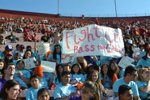 Photo courtesy of Andrew Sonnabend We can do it · Volunteers at the 2015 Pass the Can event, Troy Camp’s annual fundraiser, raised enough money to finance the summer camp, which draws 200 elementary school children each summer.