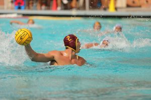 Katie Chin | Daily Trojan Dive on in · Senior driver Nick Bell and the Trojans are playing No. 6 LBSU on the road on Saturday. In their previous game, USC won, 9-4.