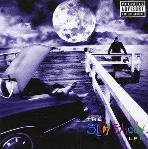 Photo courtesy of Interscope Records Shady’s back · The Slim Shady LP is rapper Eminem’s second studio album and major label debut. It was the album that was best known for turning Eminem from an unknown rapper to famous star.