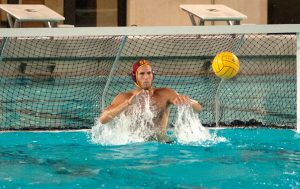 Matt Karatsu | Daily Trojan Making waves · Junior goalie McQuin Baron and the Trojans won their 10th straight game with a 19-1 win over San Jose State. on Sunday. Baron was helped by a defense that came up with 12 steals.