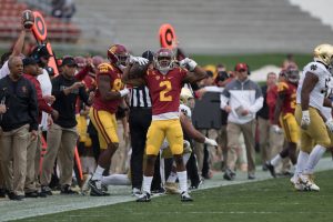 Adoree' Jackson's three touchdowns paced USC in a win over Notre Dame - Nick Entin | Daily Trojan 