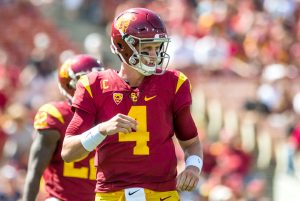 Tal Volk | Daily Trojan Splitting up · Redshirt junior quarterback Max Browne will seek other options after he was granted permission to speak with other programs.