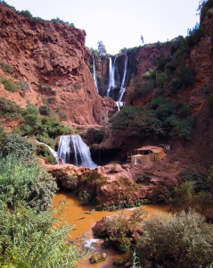 A lot of people think Morocco is all desert, but it’s actually home to beautiful falls, lush forests, and natural caves.