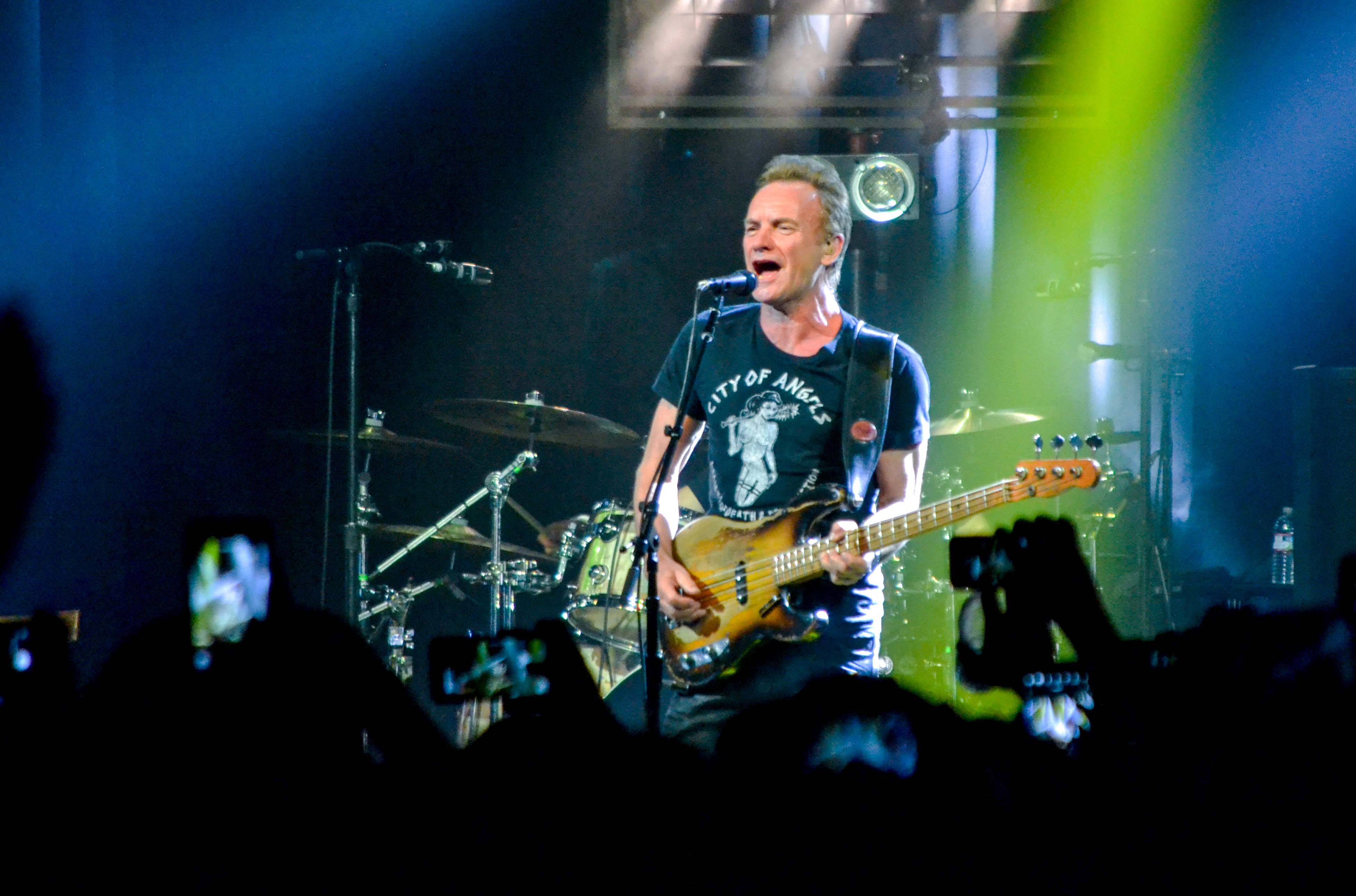 REVIEW Sting lights the stage at sixth show of 57th & 9th tour Daily