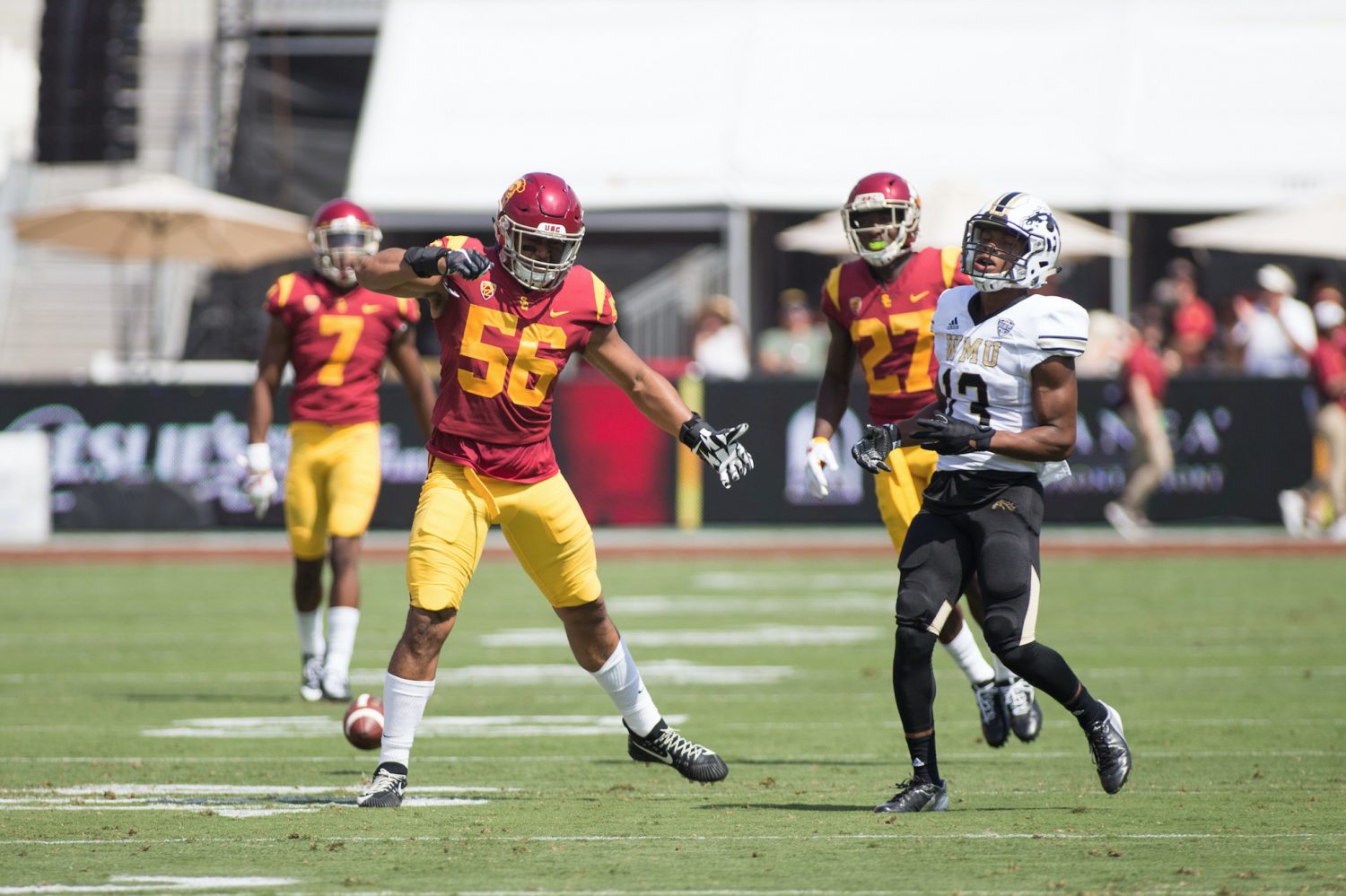 Football continues prep for titanic clash against Arizona - Daily Trojan