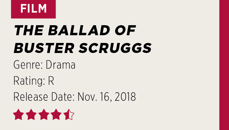 The Ballad of Buster Scruggs movie review (2018)