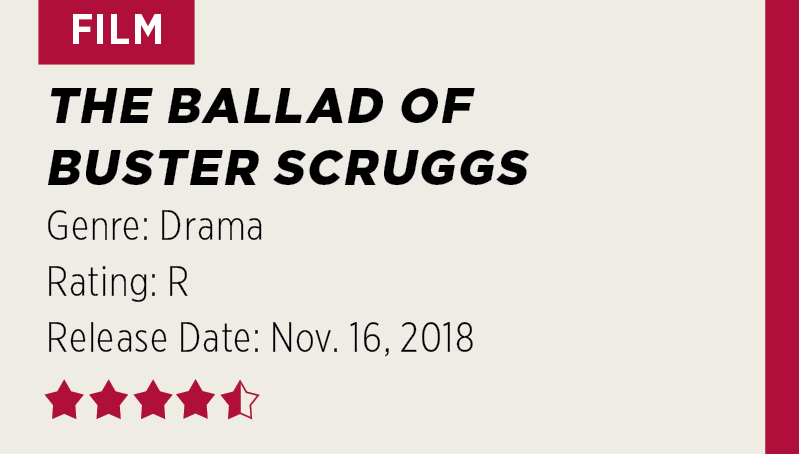 Buster Scruggs' review: Vintage Coen brothers ****