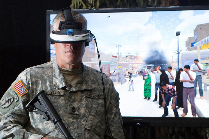 How Virtual Reality Is Helping Heal Soldiers With PTSD