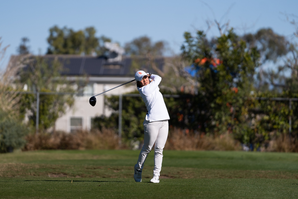 Alyaa Abdulghany tees off in all white