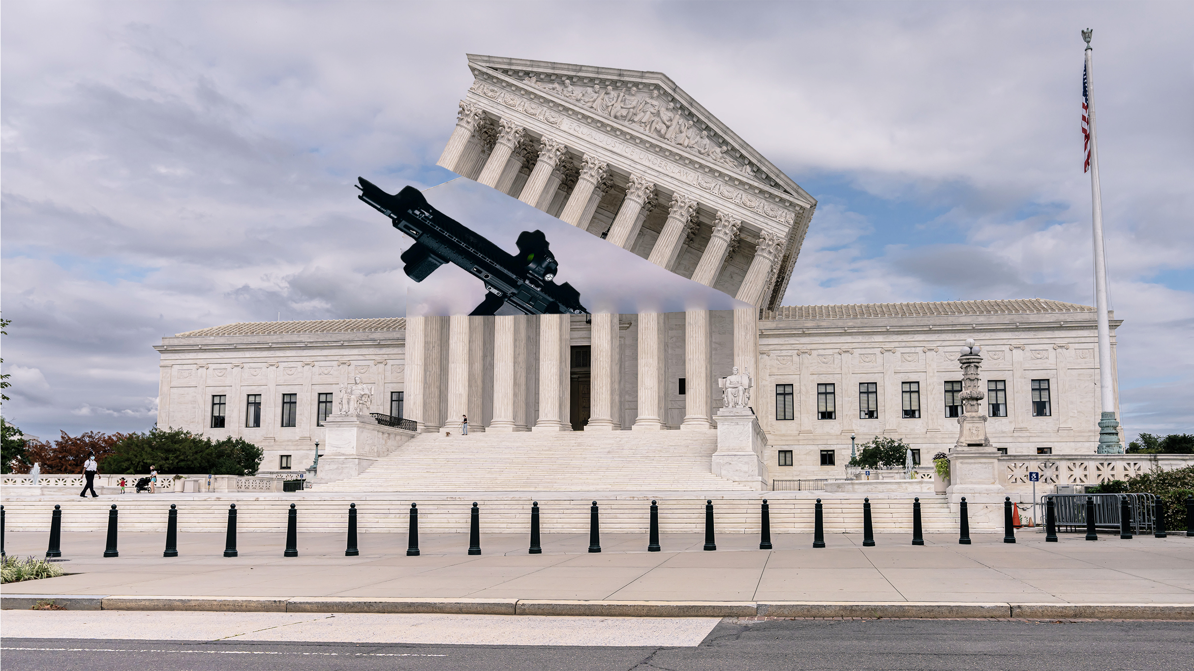 Supreme court gun clearance control