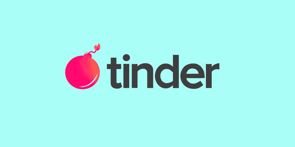 A design of the "Tinder" logo with a bomb instead of the normal flame logo. 