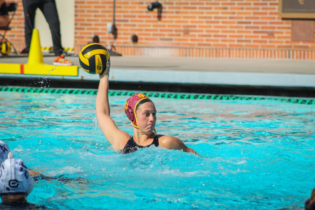 USC women water polo against UC Berkeley