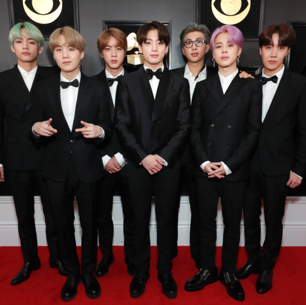 BTS Just Became The 1st K-Pop Group To Present An Award At Grammys