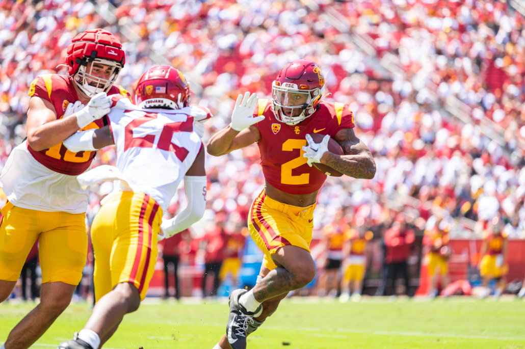 USC’s offense shines in spring game Daily Trojan