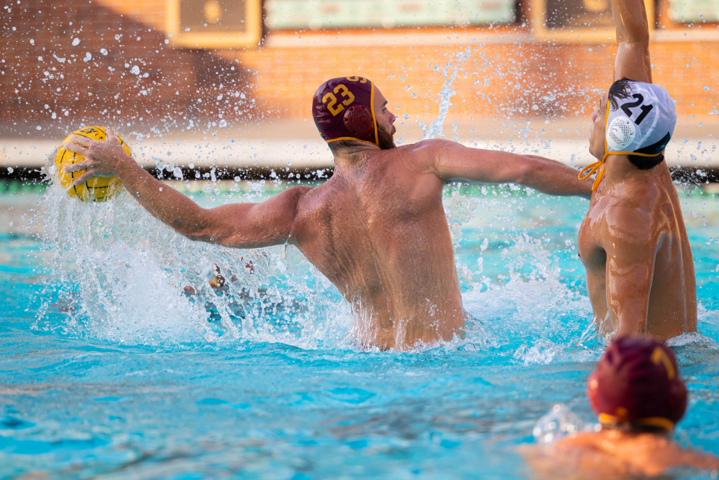 USC competes in water polo.