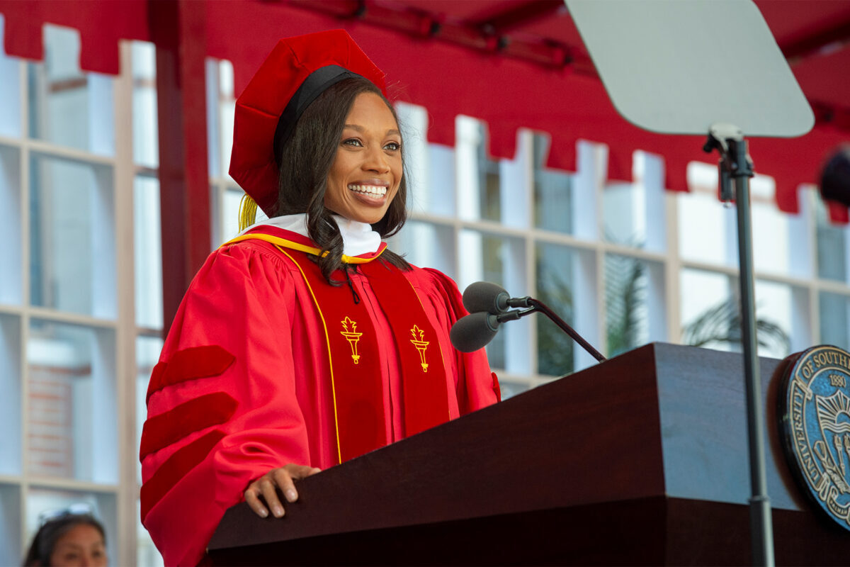 Allyson Felix discusses her legacy at USC - Daily Trojan