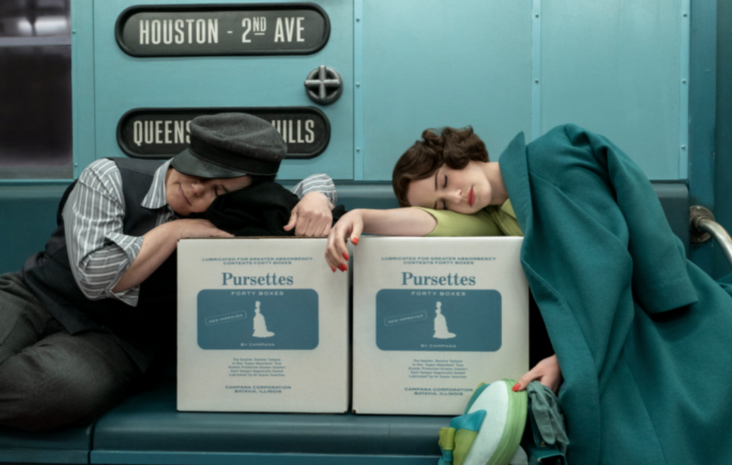 Screencap from Amazon Prime's "The Marvelous Mrs. Maisel". 