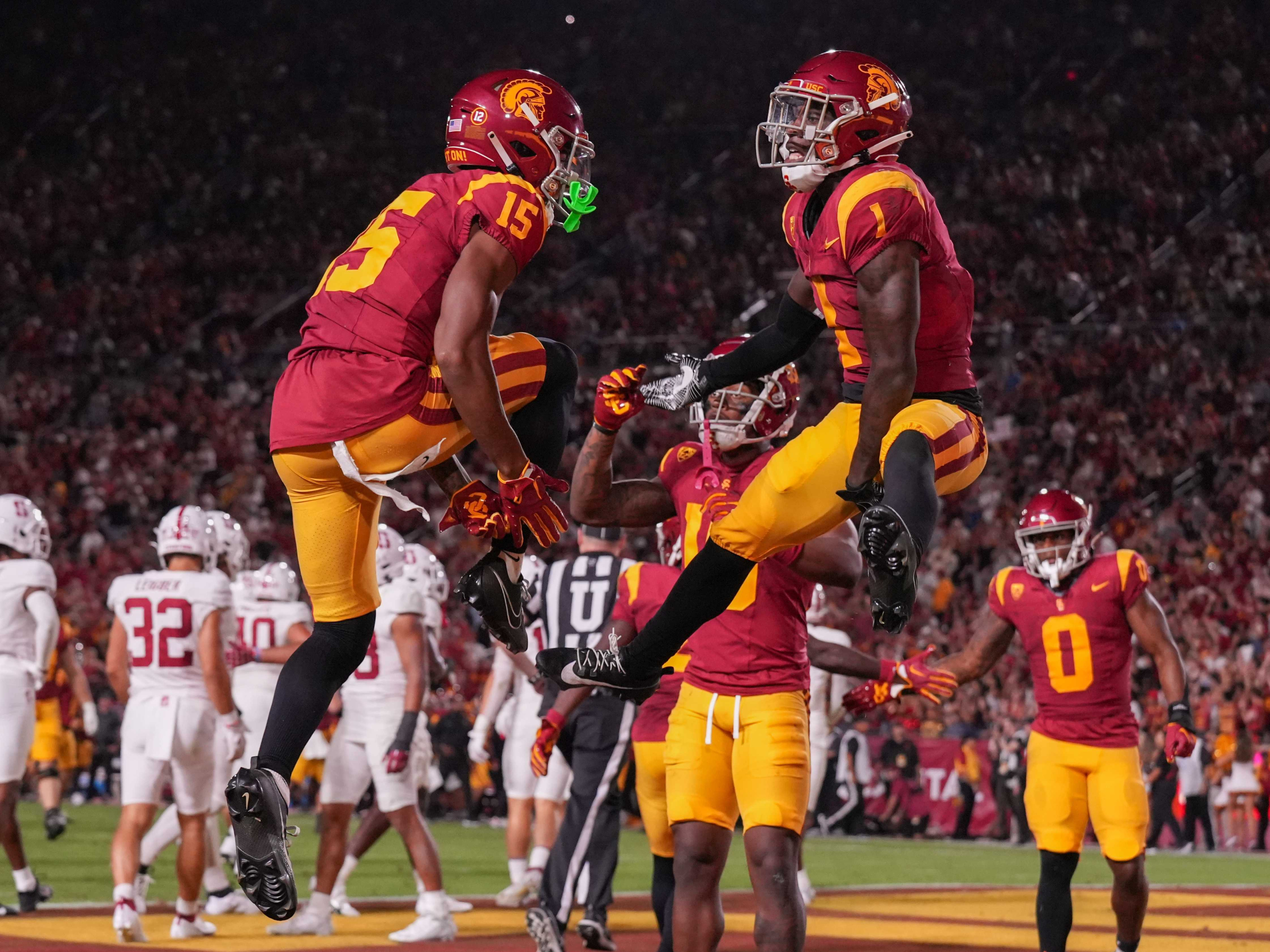 USC Football: Trojans give first look at new Big Ten jersey patch