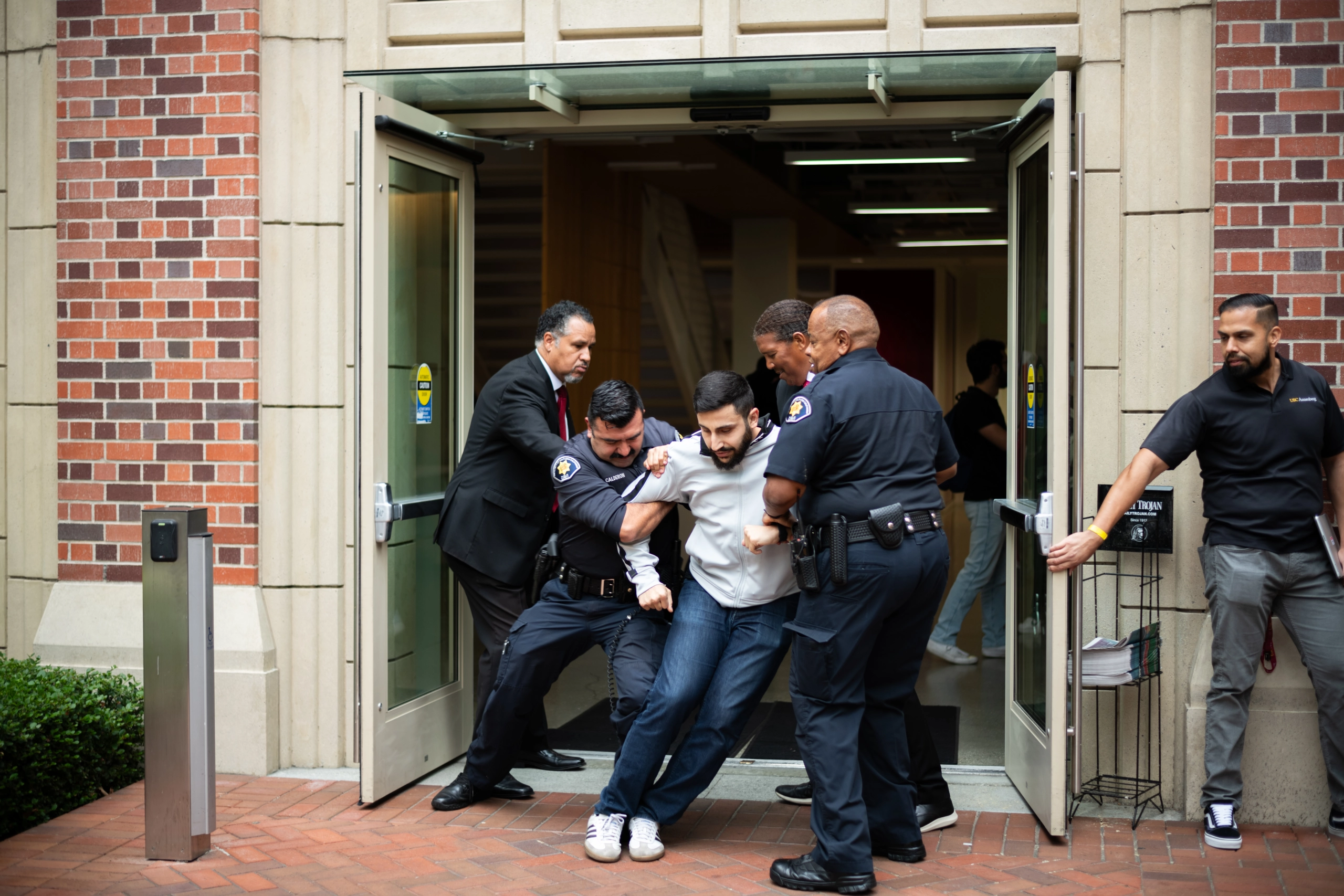 Armenian students and supporters protest Annenberg event featuring Turkish  ambassador - Daily Trojan