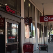 entrance to the usc village target