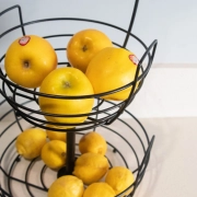 Fruit basket on table