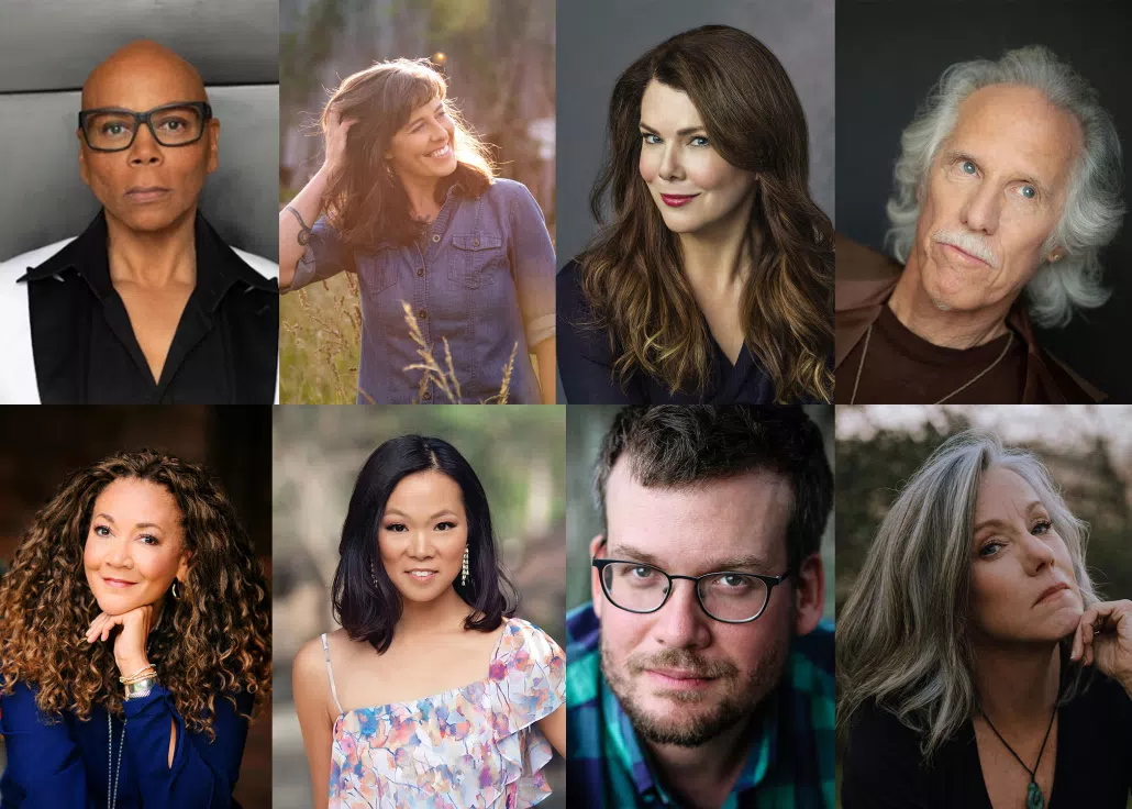 Authors participating in the Los Angeles Times Festival of Books